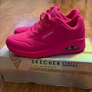 Hot Pink Sneakers
